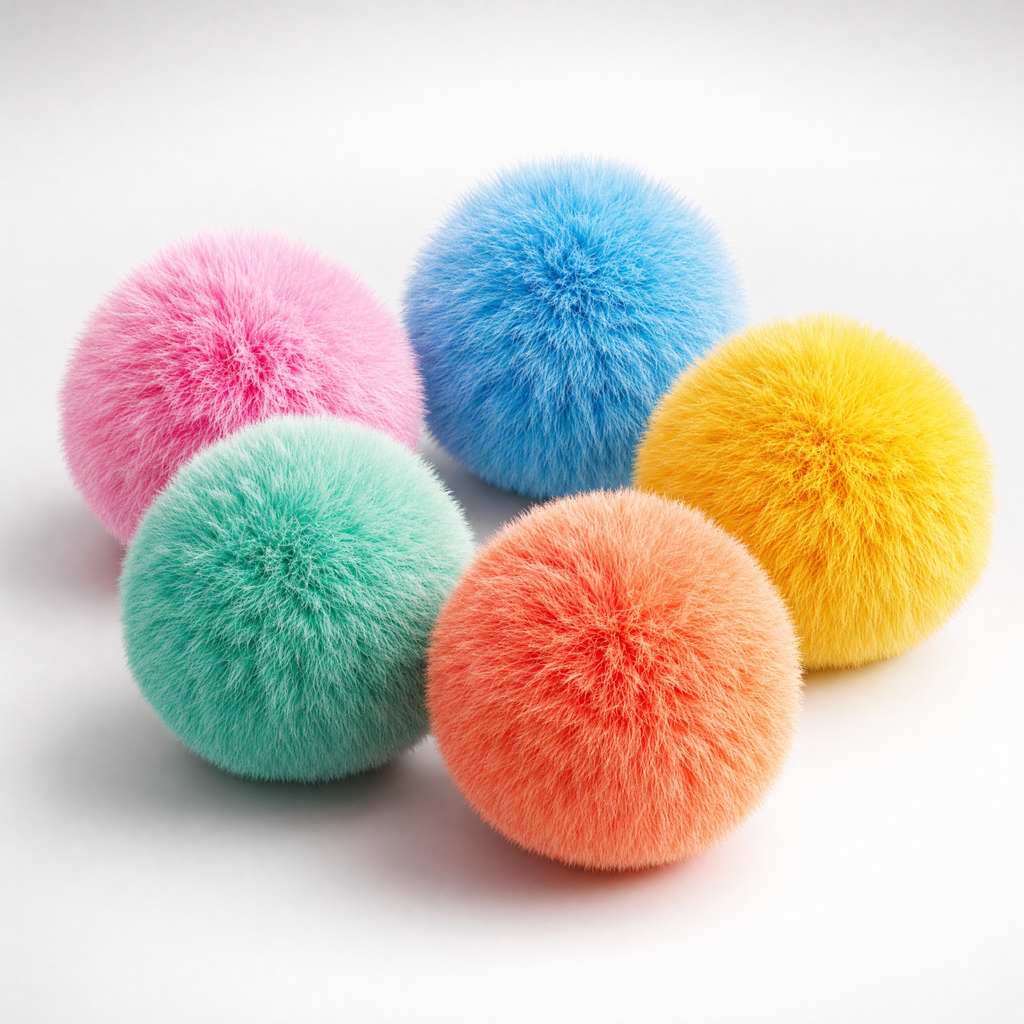 DozyDog Plush Squeaky Ball Set