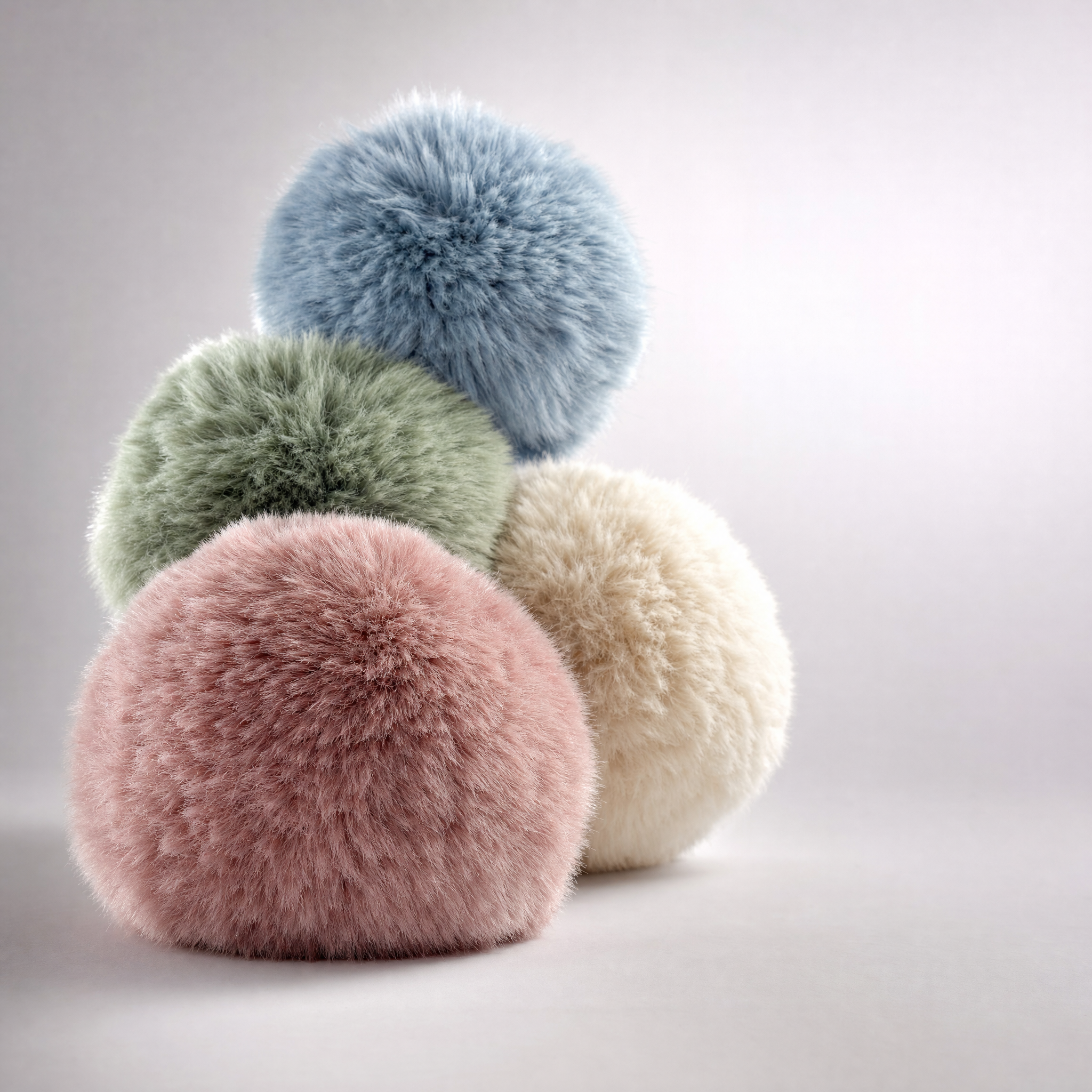 DozyDog Plush Squeaky Ball Set